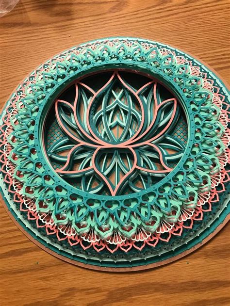 24 How To Make A Layered Mandala Svg For Cricut Free Download Svg