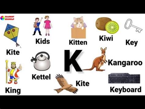 K Letter Words In English Words Starting With Letter K K Letter