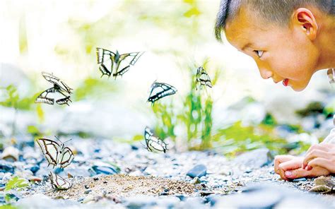 Exploring nature helps children to expand minds