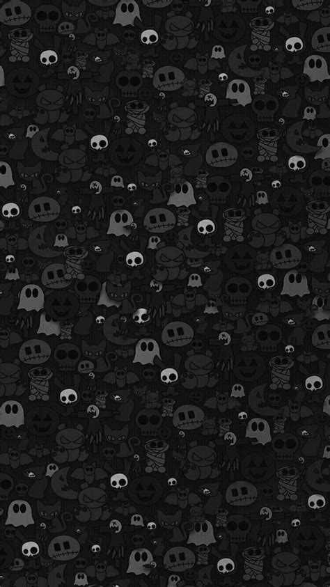 Black Halloween Wallpapers Wallpaper Cave