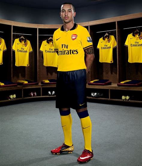 Photo An Official Image Of Arsenals Away Kit For Next Season