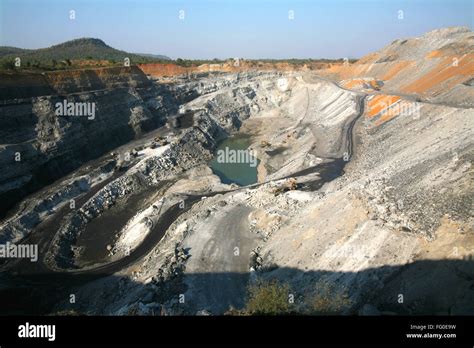 Overview Of Coal Mine In Jharkhand India Stock Photo Alamy