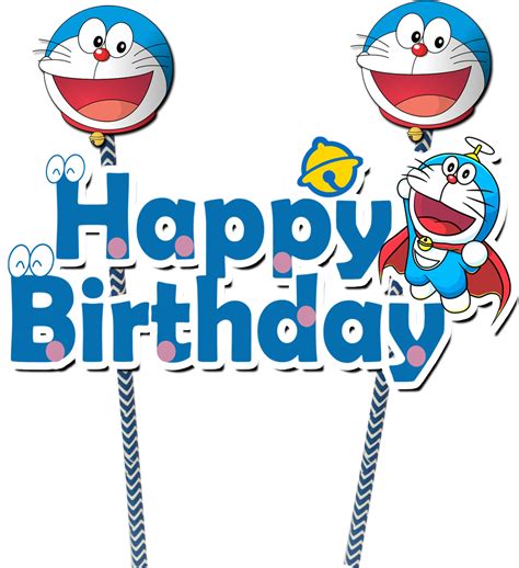 The Cartoon Characters Are On Top Of Each Other With Happy Birthday