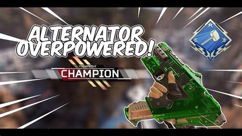 Alternator Is Overpowered Apex Legends Ps4 Youtube
