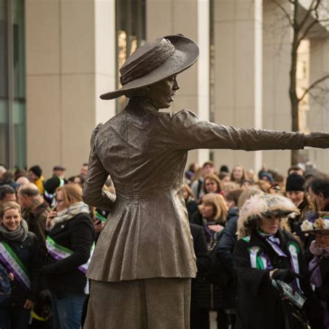 A Statue Of Emmeline Pankhurst Was Just Unveiled In Manchester