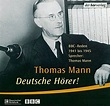 Thomas Mann voor Deutsche Hörer | Rundfunk, Thomas mann, Literatur
