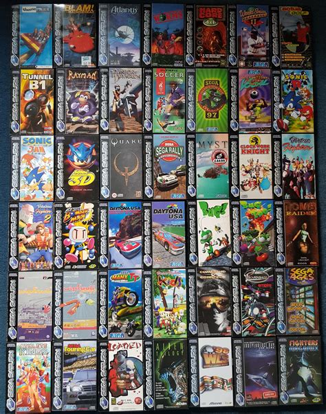 My Boxed Sega Saturn Collection Gamecollecting