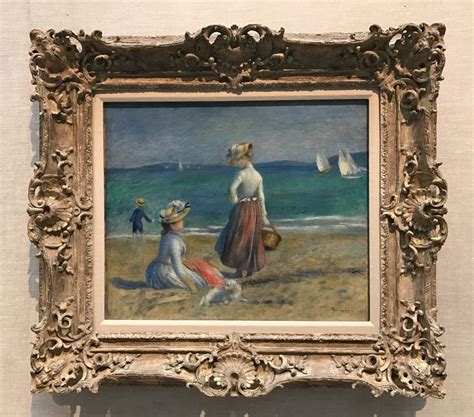 Figures On The Beach By Pierre Auguste Renoir 1890 Ciel Bleu Media