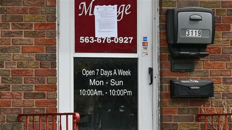 The Seedy World Of Illicit Quad City Massage Parlors Police Are Using New Laws To Curb Worlds