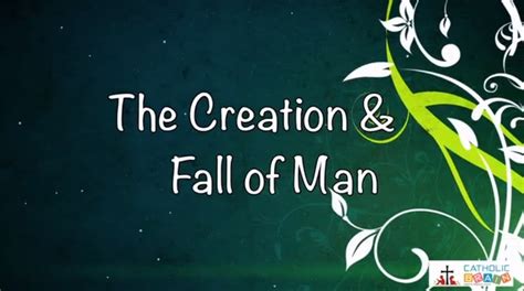 Lesson 05 The Creation And The Fall Of Man Grade 6 8