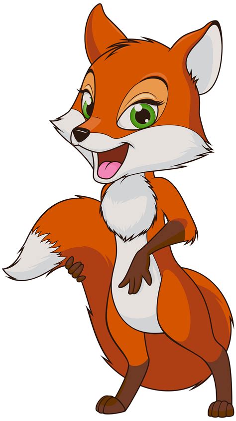 More than 12 million free. Fox Cartoon Transparent PNG Clip Art Image | Gallery ...