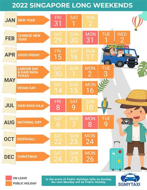 Singapore Public Holidays 2023 Annual Overview With Public Holidays
