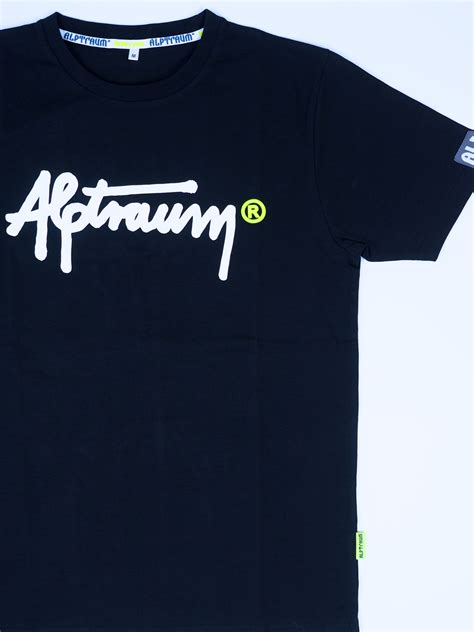 Men T Shirt Sign Black Alptraum