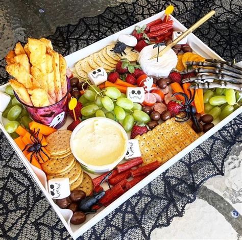 Halloween Party Food Platters And Snack Tray Ideas Ideas And Inspo