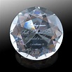 鑽石型合成水晶紙鎮 (6 cm)|個人客戶|訂造皇有限公司
