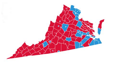 Virginia State Election District Map Elctio