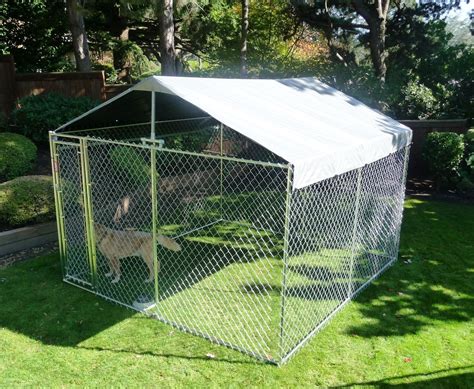 High Quality Large Outdoor Metal Chain Link Dog Kennel Manufacturer