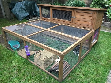 Rabbit Hutch With Run And Cover Chegospl