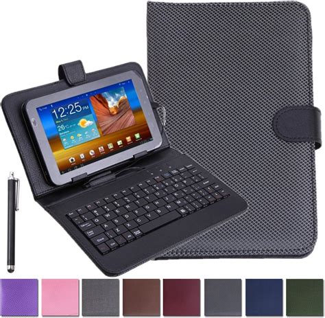 Hde Universal 7 Tablet Case With Micro Usb Keyboard With