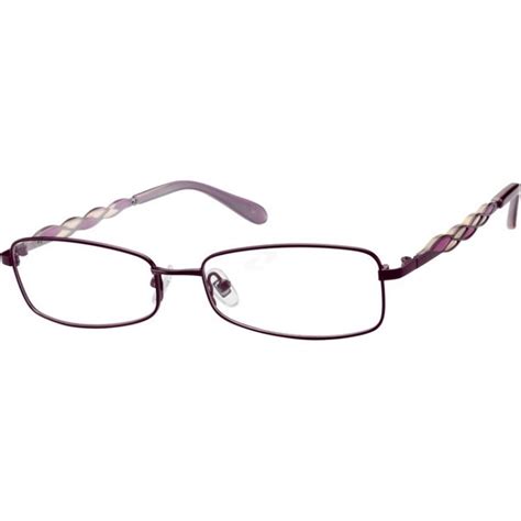 purple rectangle glasses 551017 zenni optical eyeglasses zenni fashion accessories glasses