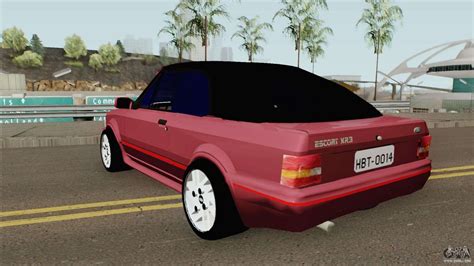 In the end it added up to a but behind the wheel of an escort xr3 you could find anyone from an apprentice who'd bought the. Ford Escort XR3 1992 Cabriolet HQ for GTA San Andreas
