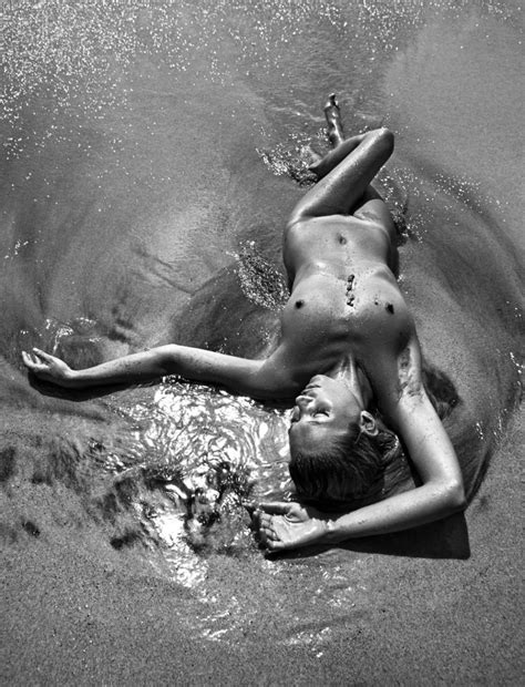 Kate Moss 90s Beach
