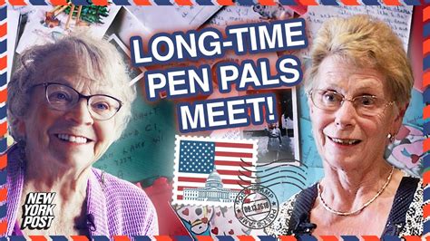 Snail Mail Pen Pals Of 65 Years Meet For The First Time New York Post