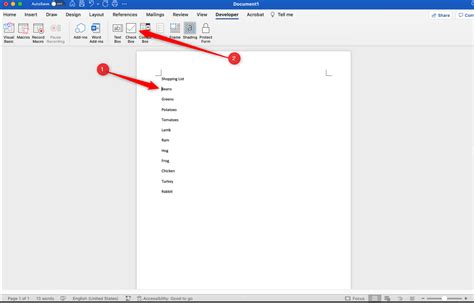 How To Add Check Boxes To Microsoft Word Documents Techplayce