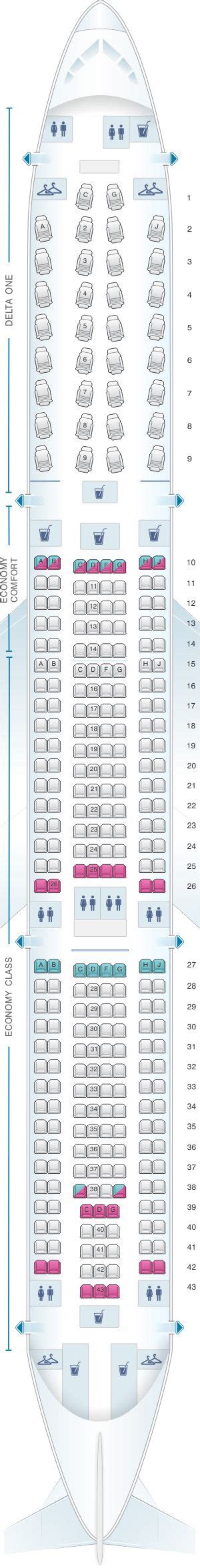 Aircraft 333 Seat Map