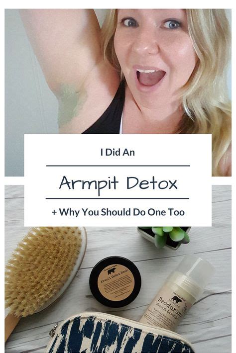 Armpit Detox Why You Should Do One Detox Skin Food Dark Armpits