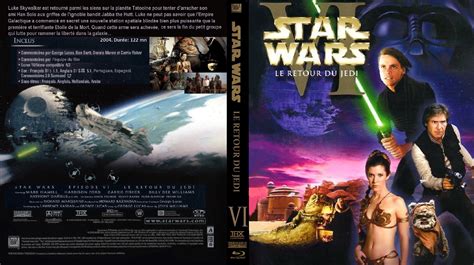Jaquette Dvd De Star Wars Le Retour Du Jedi Custom Blu Ray Cinéma Passion