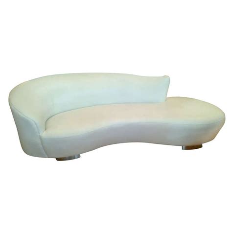He came to the united states as a boy in 1938. Vladimir Kagan Leather "Cloud" Sofa at 1stdibs