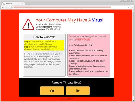 computer infected popup viruses detected 5 pop up how do i get rid of virus notifications how