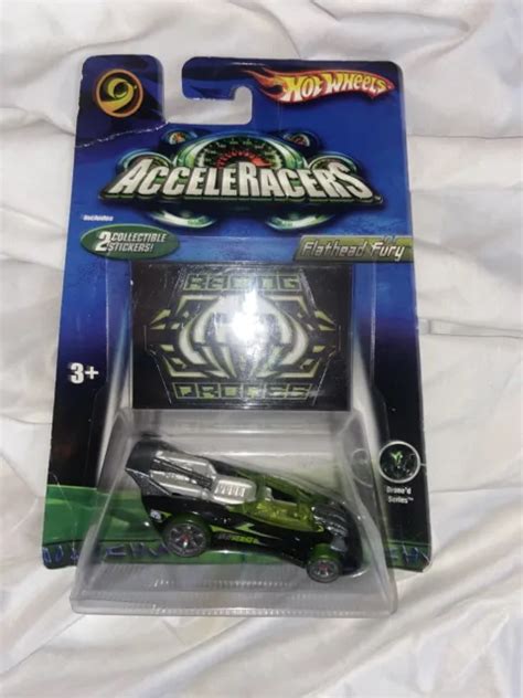 Rare Hot Wheels Acceleracers Flathead Fury Droned Series Never