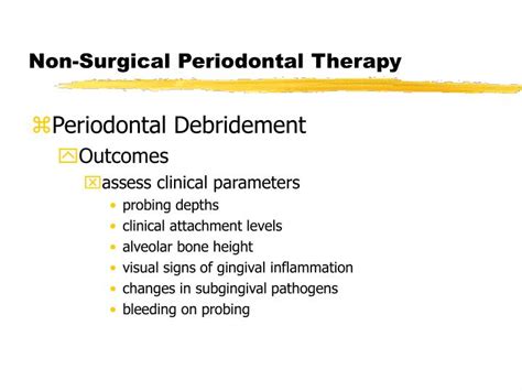 PPT Non Surgical Periodontal Therapy PowerPoint Presentation ID 160128