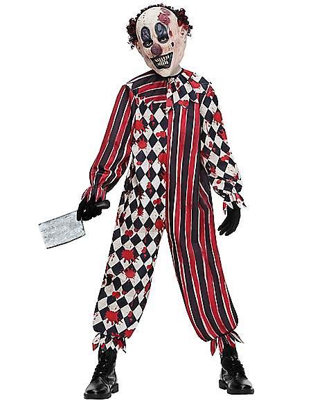 Kids Evil Clown Costume