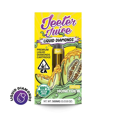 Jeeter: Honeydew Jeeter Juice Liquid Diamonds Cartridge | Leafly
