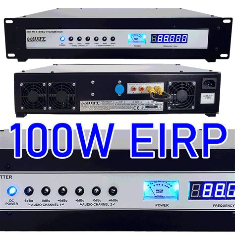 100w Eirp Complete Fm Broadcasting Package