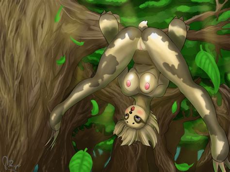 Rule 34 4 3 Anthro Blush Falling Female Forest Hi Res Mammal Open Mouth Pilosan Shaded Sloth