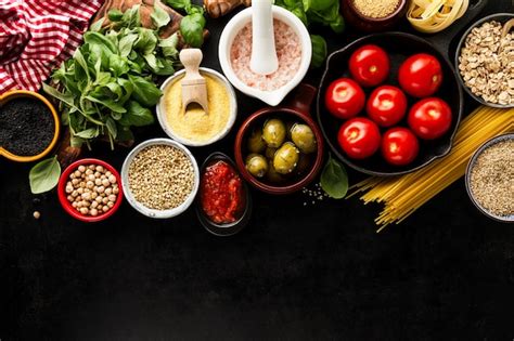 Free Photo Food Background Food Concept With Various Tasty Fresh