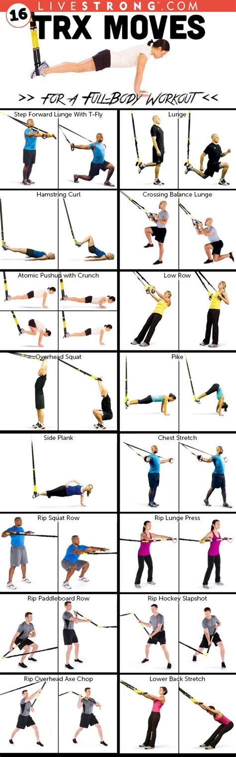 16 Trx Exercises For A Full Body Workout Full Body