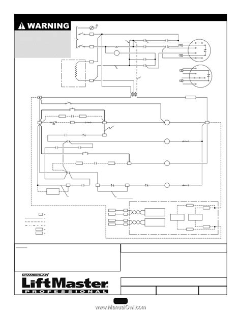 Chamberlain Liftmaster Professional Wiring Diagram Wiring Diagram