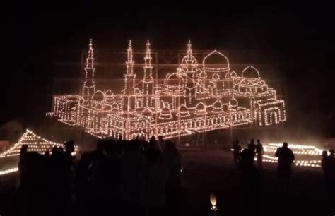Festival Budaya Lampu Colok Kabupaten Bengkalis Digelar Di Bukit Batu