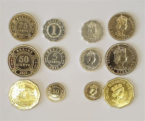 Monedas Mundiales Belice Set De 6 Monedas 2012 2013 Mercadolibre