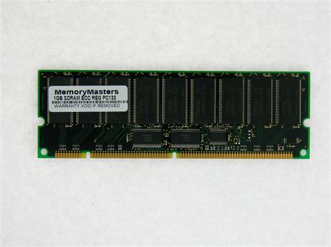 1gb 168 Pin Pc133 Ecc Registered Sdram Dimm Server Memory