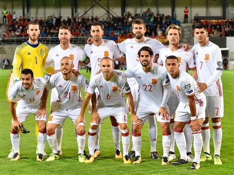 Spain Football Team 2018 Wallpaper Academy Champions