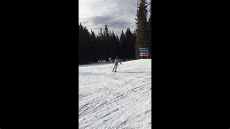 Skiing With Girls In Bikinis On Aspen Mountain February 17 2017 Youtube
