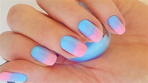 Nail Designs With Pink And Blue Daily Nail Art And Design