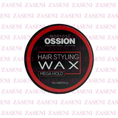 Morfose Ossion Hair Styling Wax Cera Mega Hold 150ml