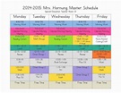 Free School Master Schedule Template Awesome 4 Ways to Rock Out A Self ...